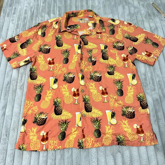 Other - Joe Marlin Comfort Fit Pineapple Hawaiian Shirt (Size XL)
